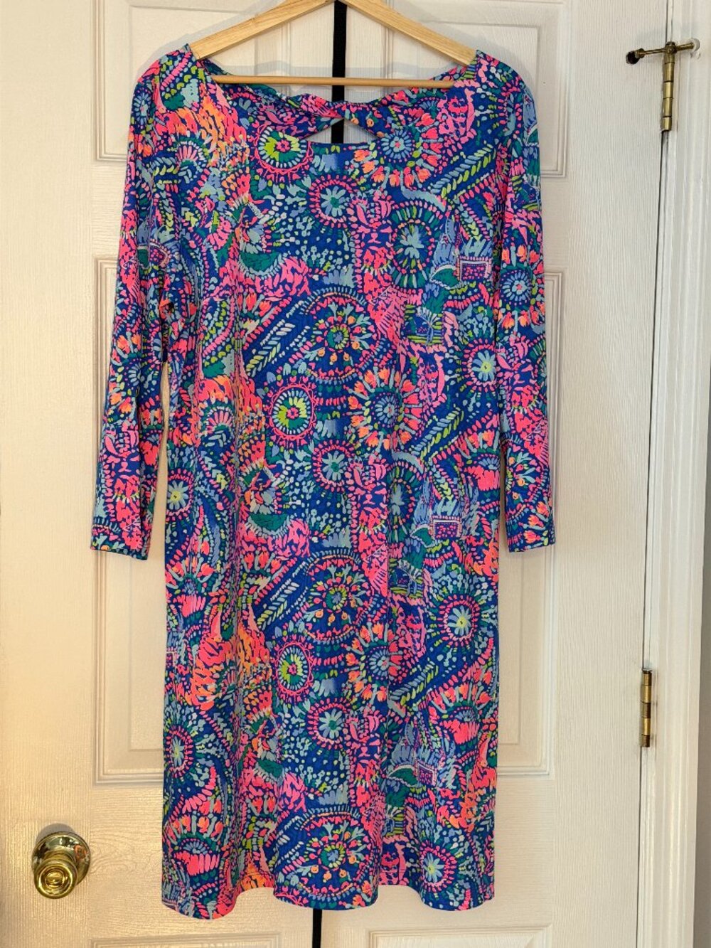 Lilly Pulitzer Bay Jersey Shift Dress in No Prob Llama